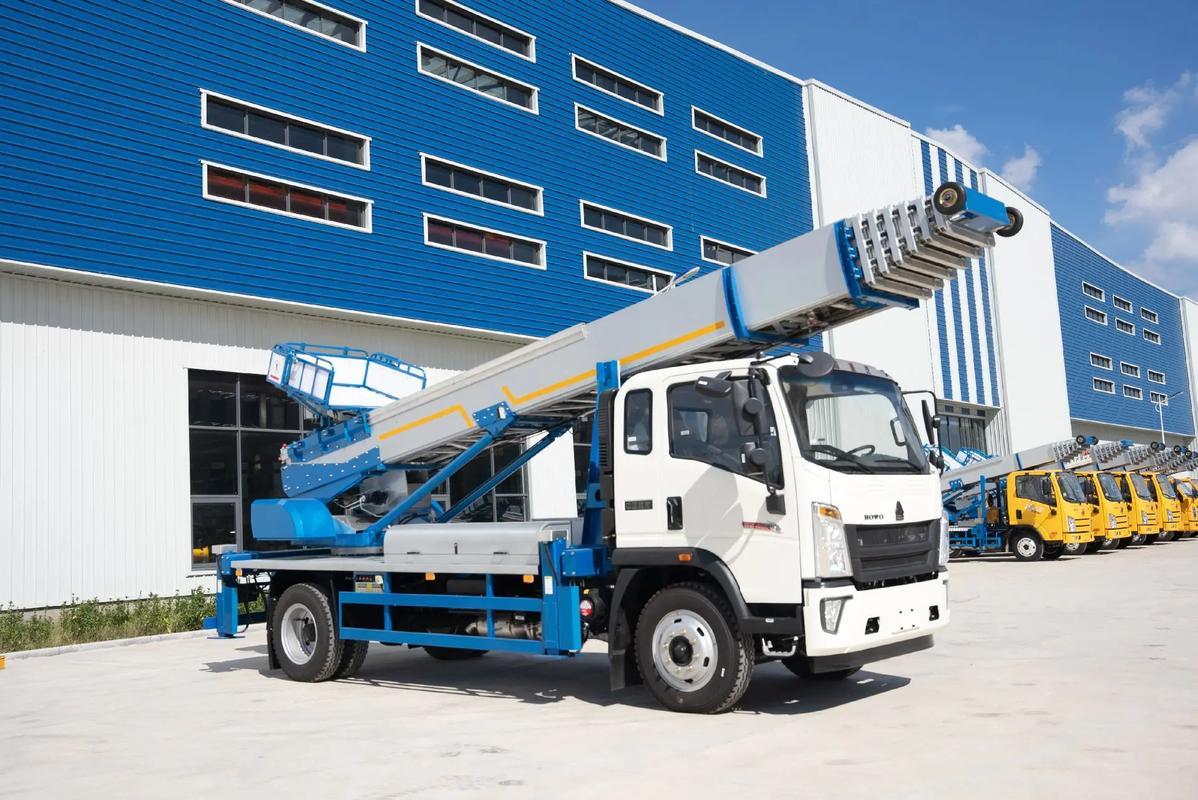 龙楼镇出租云梯车高空作业车 建筑垃圾搬运